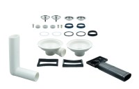 KIT DESAGÜE FREGADERA DOS CUBETAS ROCA